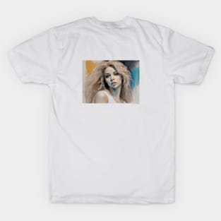 portrait of Shakira T-Shirt